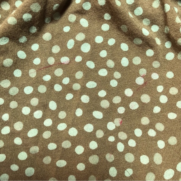 2 skirt bundle. Patagonia teal patterned and Carve Designs grey teal polka dots - Picture 7 of 12